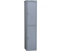 Шкаф металлический для одежды ПРАКТИК AL-002