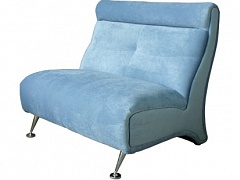 Голубой двухместный диван для офиса RONDO