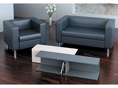 Комплект мягкой офисной мебели APOLLO в интерьере фото