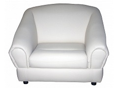 Белое кресло BETTA