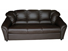 Черный трехместный диван FAVORIT