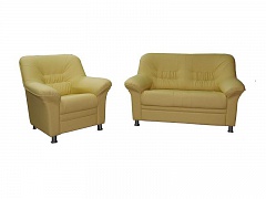 Двухместный диван KARELIA и мягкое кресло KARELIA