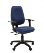 Кресло для персонала CHAIRMAN CH-661 синее